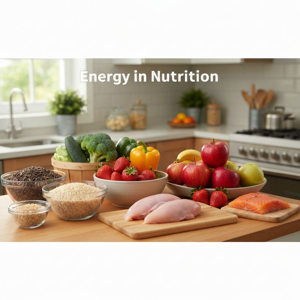 Balanced food groups and nutrition
